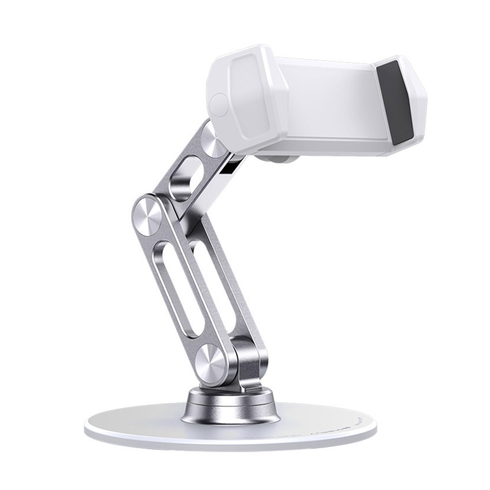 Soporte de escritorio portátil ligero ajustable para tableta, soporte para teléfonos de mesa