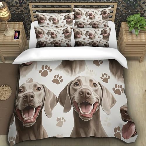 Housse de couette cascade tropicale résistante et légère king size
