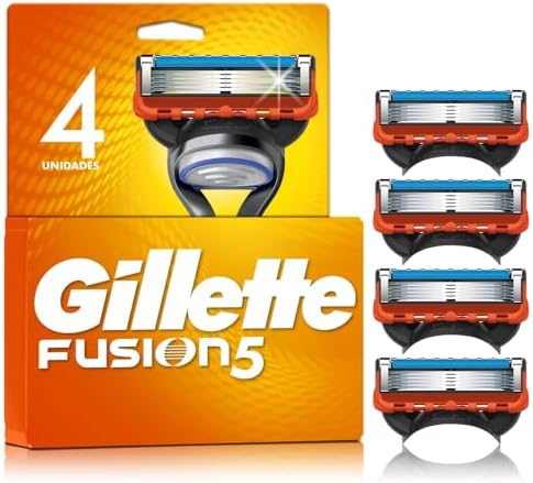 Gillette Carga Para Aparelho De Barbear Fusion5 4 Unidades Menor preço em Gillette Carga Para Aparelho De Barbear Fusion5 4 Unidades
