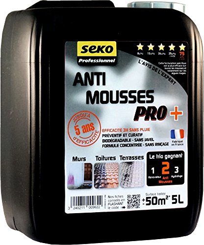 Anti-mousse professionnel concentré à diluer Seko professionnel - Bidon 5 l
