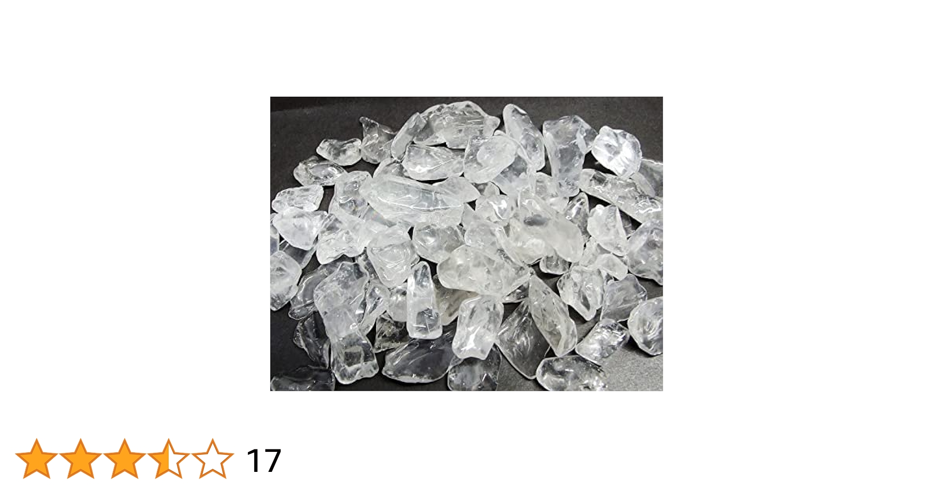 Amazon | 水晶さざれK 極大粒 100g クリスタル 水晶 さざれ 極大