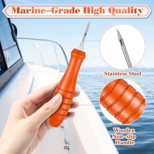 Image of Feekoon Fish Venting Tool, Venting Kit for Deep Sea Fishes with Stainless Steel Needle, Fishing Tackle for Saltwater Fishing Fish Release and Return (Patented)