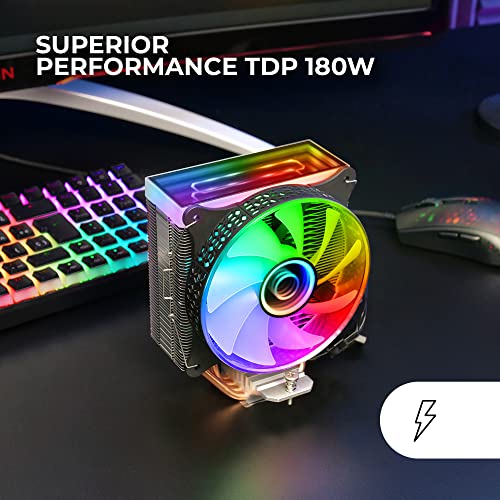 MCPU117, Dissipatore Di Calore Per PC, Ventola Da 90 Mm, Tecnologia PWM, Supporto AM4 - Sistema di raffreddamento - Immagine 2