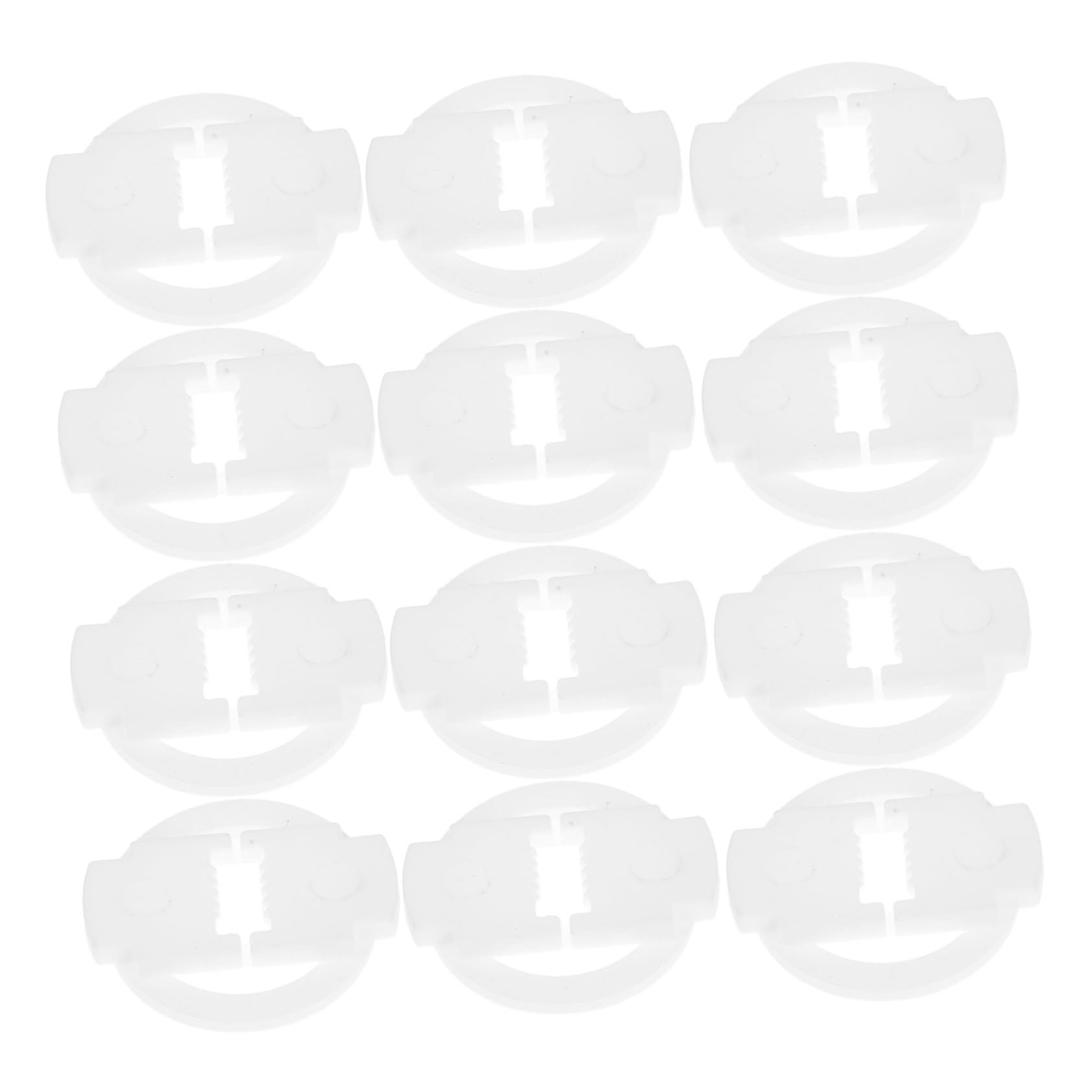 TIDTALEO Patio Light Clips Outdoor Cable Holder Clips 100pcs String Light Fixer Universal Fit