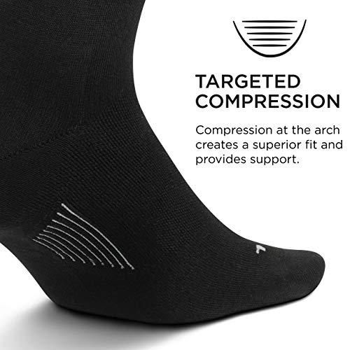 Feetures Everyday Ultra Light Cushion Crew Sock for Men - Moisture-Wicking Socks2