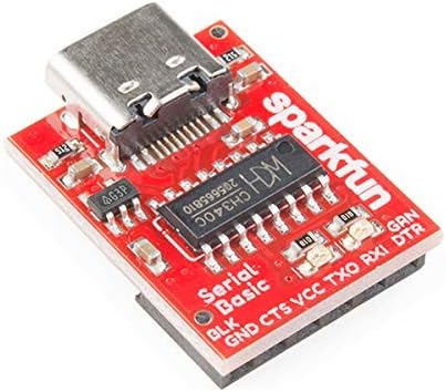 Electronics123 Serial Basic Breakout - CH340C and USB-C