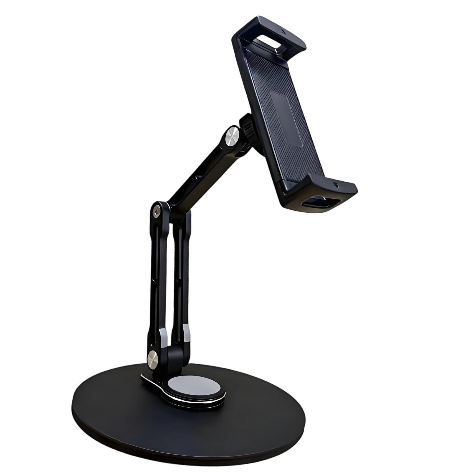 BWANGIAO Adjustable Tablet Stand with 360 Degree Rotatable Base Foldable Tablet Holder for Ergonomic