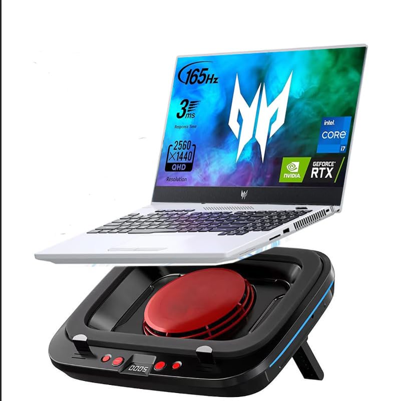 Gaming Laptop Cooling pad for Acer Predator Triton 14 16 x17 Neo 16 Predator Helios 16 18 15 Predator Helios Neo 18 16 Nitro 17 5 V V16 v15, Can Fast Cooler with Powerful Turbo Cooling Fan