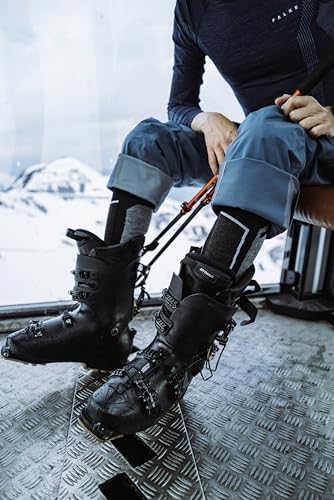 Image of FALKE Men's SK4 Advanced Ski Socks, Light Cushion, Quick Dry Merino Wool, 1 Pair