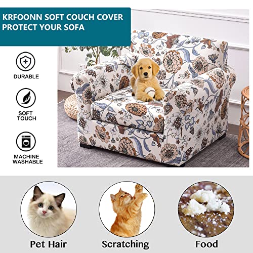 KRFOONN-2-Piece-Chair-Covers-Printed-Sofa-Covers-Couch-Covers-Washable-Armchair-Sofa-Couch-Slipcover-Furniture-Protector-with-Elastic-Bottom-for-Living-Room-Armchair-11-Small KRFOONN 2 Piece Chair Covers Printed Sofa Covers Couch Covers Washable Armchair Sofa Couch Slipcover Furniture Protector with Elastic Bottom for Living Room Armchair 11 Small