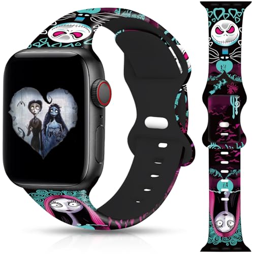 Christmas Halloween Watch Band for Apple Watch Series Ultra 11 10 9 8 7