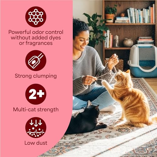 Fresh Step Advanced Simply Unscented Multi Cat Clumping Cat Litter, 18.5 lb - image 8