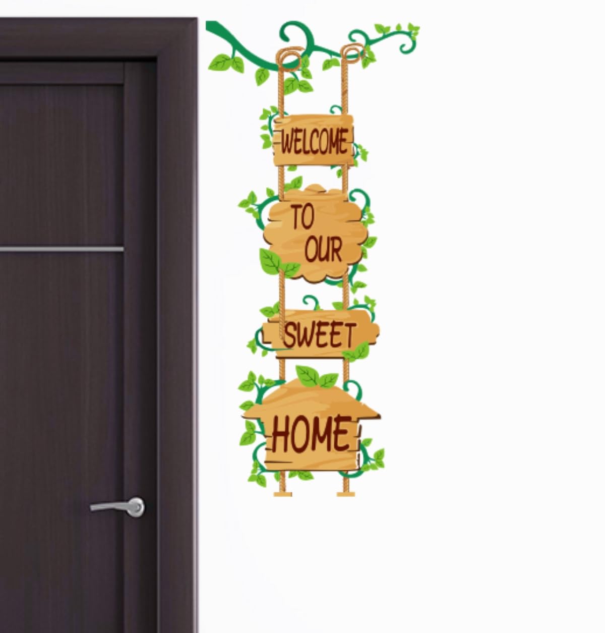 Rawpockets Welcome to Our Sweet Home Self Adhesive Wall Sticker (B0CMNDCRMF) Amazon Price History, Amazon Price Tracker
