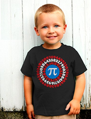 Image of Pi Day Superhero - Captain Pi Gift for Math Geeks Toddler /Infant Kids T-Shirt 2T Navy