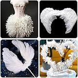 Zoom IMG-2 homefantasy 100 pezzi piume bianco Zoom IMG-2 homefantasy 100 pezzi piume bianco