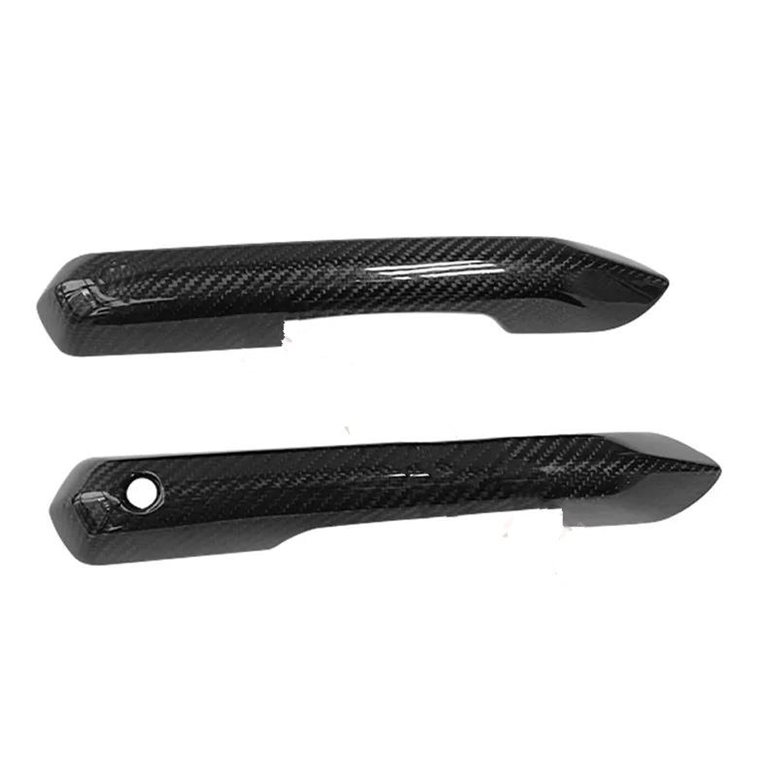 Piwine One Color Real Carbon Fiber Exterior Car Side Door Handle Cover Trim For Ford For Mustang Gt S650 For Dark Horse 2024