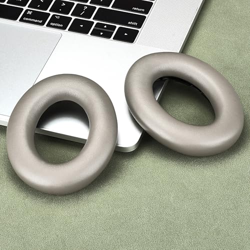 Almohadillas de reemplazo Defean compatibles con audífonos inalámbricos Sennheiser Accentum/Accentum Plus, cuero más suave y espuma de aislamiento de ruido (dorado) miniatura 7