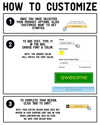 Buildasign Personalized Custom Street Sign 5"X18" Aluminum - Black #TOP2