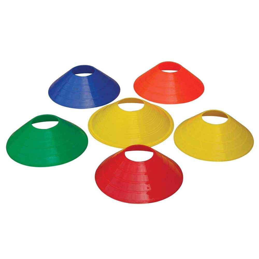 Fitfix® Agility Training Kit: All-in-One Set for Speed, Footwork, and Coordination - 5X 9-Inch Hurdles, 10x Saucer Cones, 6X 6-Inch Marker Cones, 1x 4-Meter Adjustable Ladder-image-18