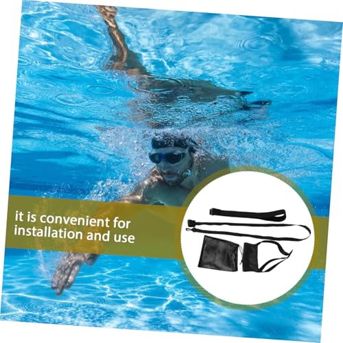 Cinturón de Entrenamiento de Resistencia para Natación Abaodam miniatura 7