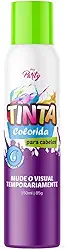 Tinta p/Cabelo spray 150ml, verde neon, MY PARTY, AE2600034