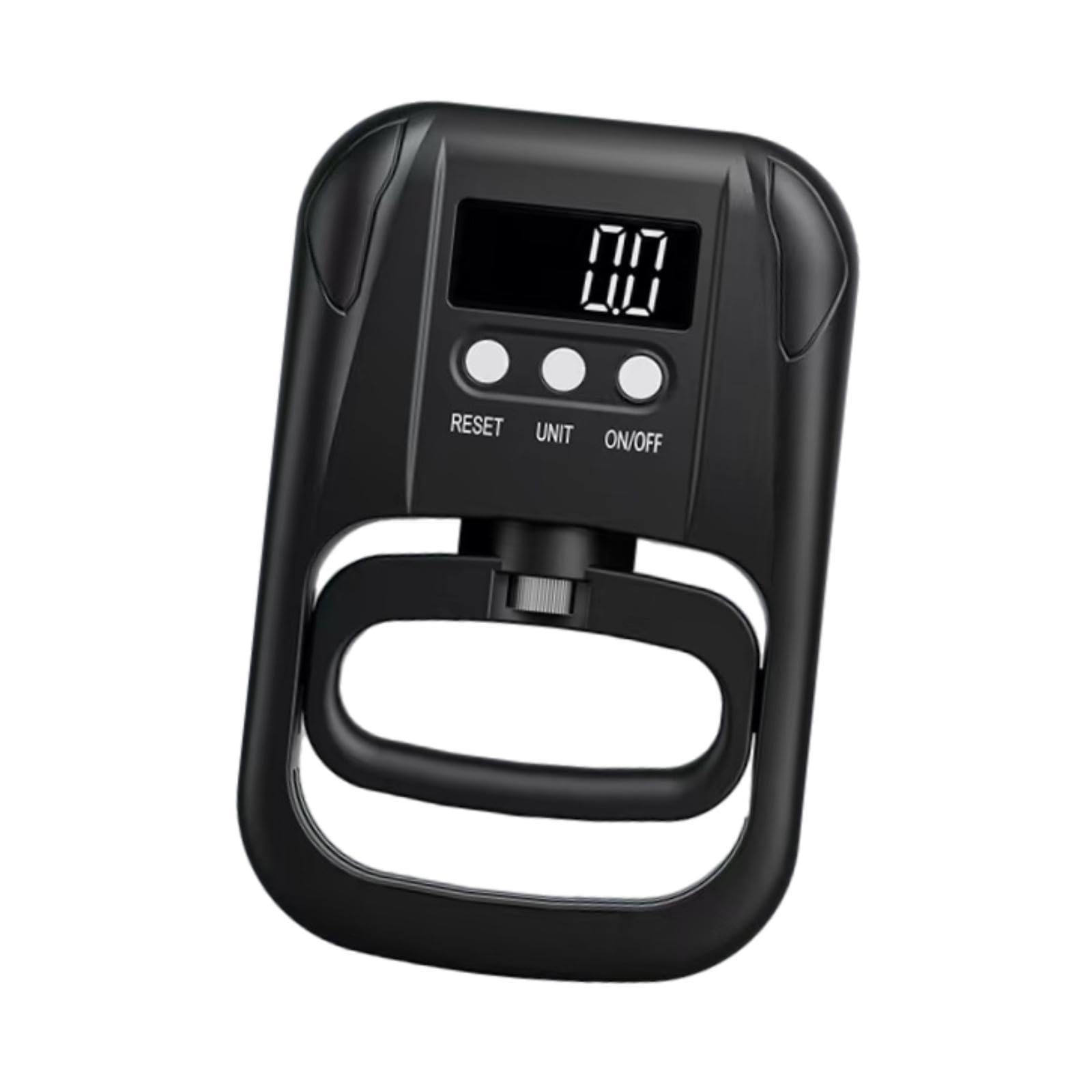 TISHITA Grip Strength Meter Dinamómetro Digital Ejercitador de Mano Tester Electrónico Medidor Material PP Apto para Adultos Adolescentes Gimnasia