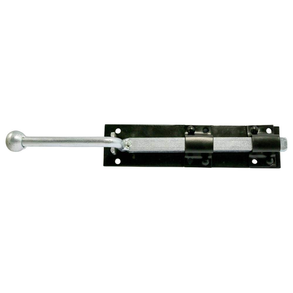 Timco Black Mbs12bptaurus Monkey Tail Bolt - 12"