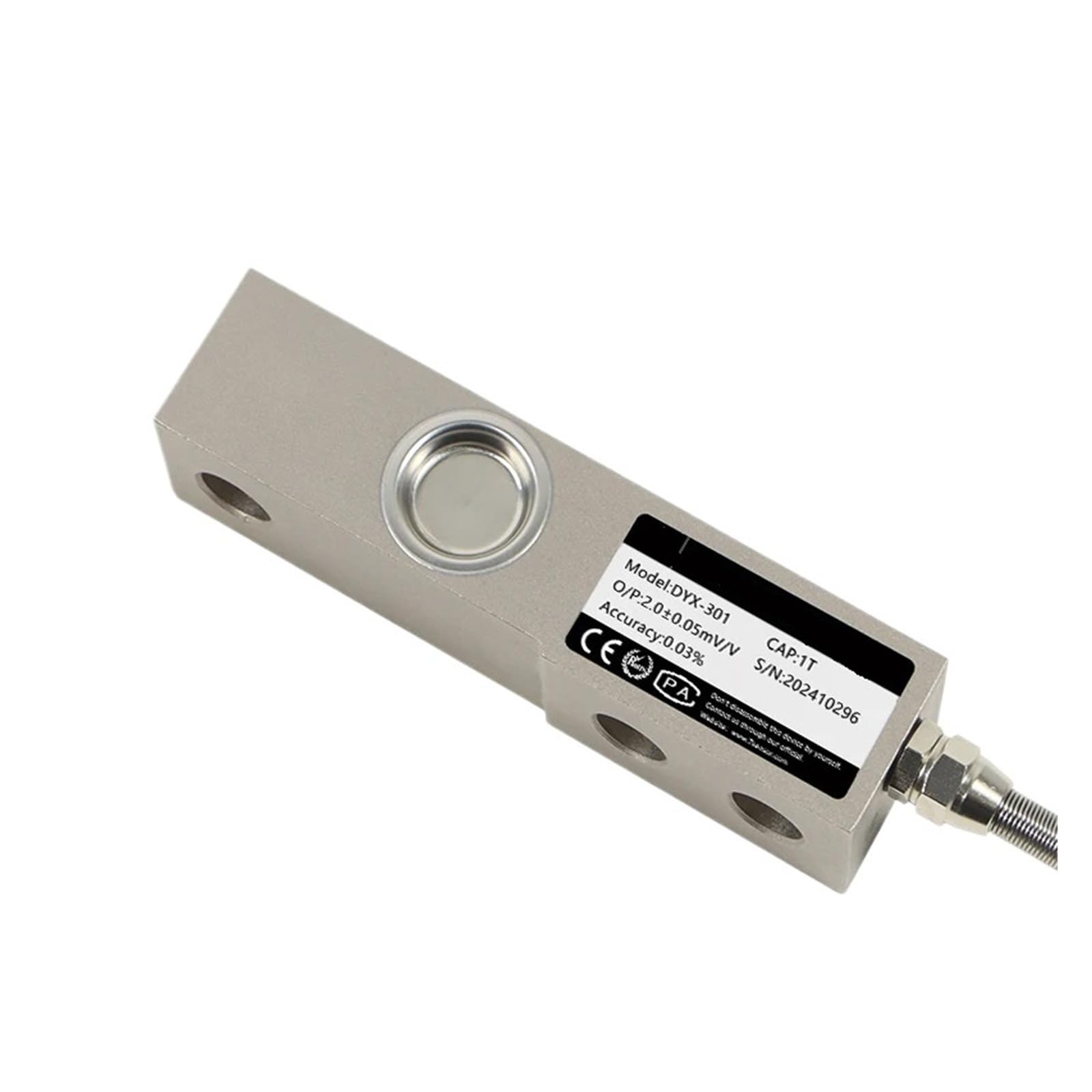 Sensore di pesatura del raggio | DYX-301 Daysensor Bilancia da pavimento a sbalzo Peso del reattore a tramoggia Industriale(0-30KG)