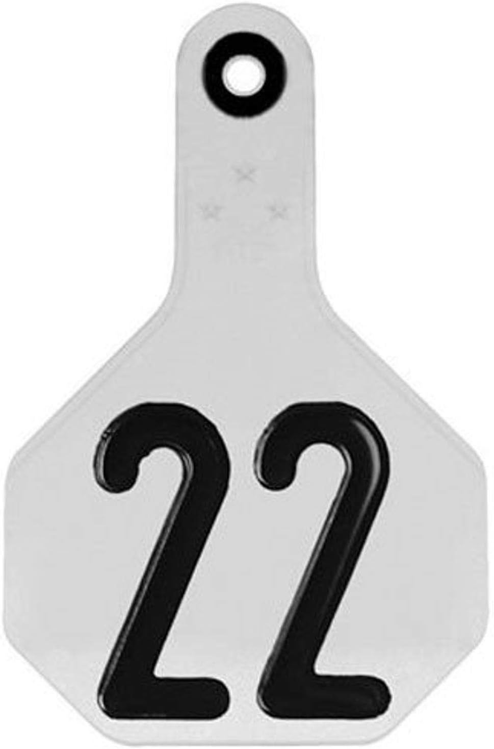 Medium White Tag (4 Pack of 25)