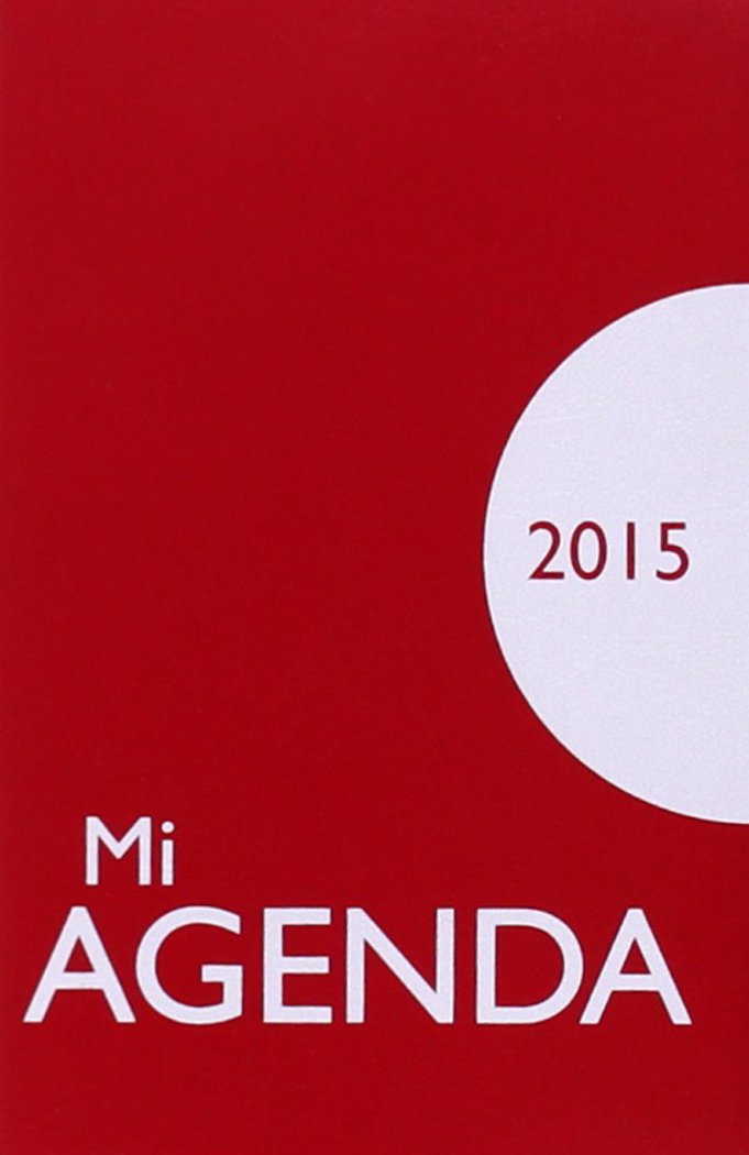 Mi agenda 2015: funda opaca (Calendarios y agendas) (Spanish Edition)
