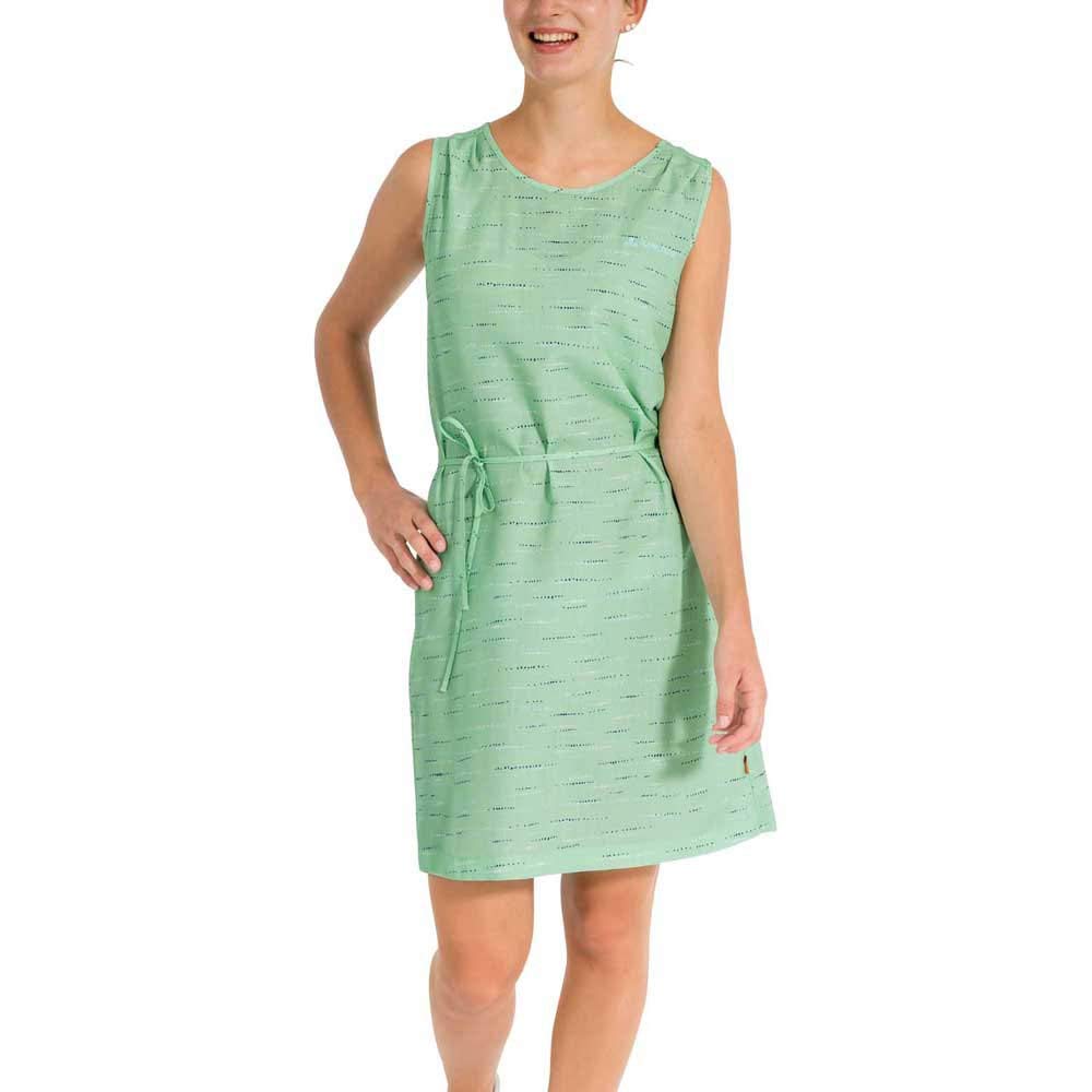VAUDE Lozana AOP III Vestito da Donna, Donna, Abito da Donna., 41975, Verde di Maggio, 42