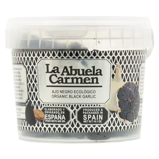 La Abuela Carmen Ajo Negro Ecológico, 400 Gramo