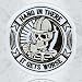 Hang in There It Gets Worse Patch 3 Inch Funny Sarcastic Skeleton Mechanics Embroidered Patches Iron On Sew On for Backpack, Jacket, Hat, Jeans DIY Uniform Clothes Gift for Men Women Kid Size 3 Inches