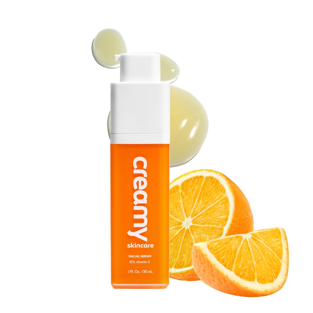 CREAMY Get Glowing Combo | Blemish Control 7% Mandelic Gel | Brightening 10% Vitamin C Serum | Even Skin Tone | Prevent Premature Aging | All Skin Types.