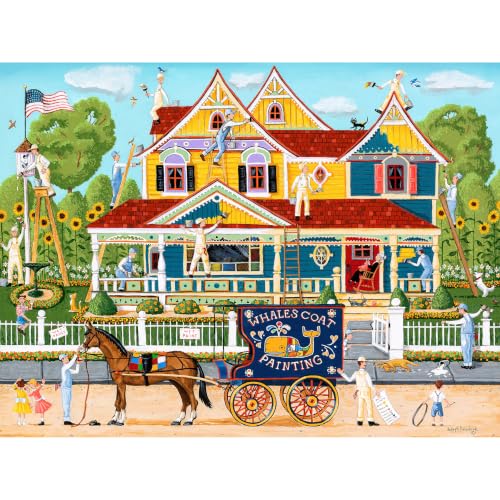RoseArt - Puzzle Collector - Painted Lady - 500 Piece Jigsaw Puzzle for Adults - image 2