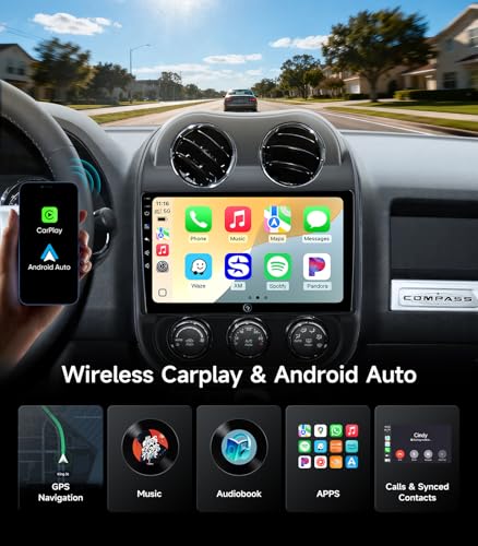 Car Radio for Jeep Compass