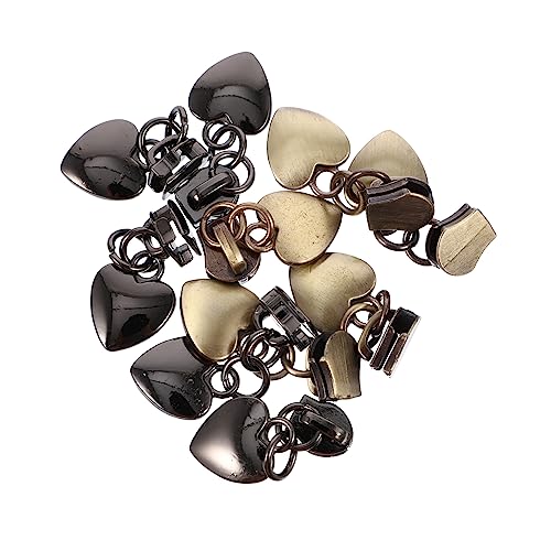 CIMAXIC 10pcs Metal Zipper Pulls for Luggage Suitcase Puller Zipper Helper Pull