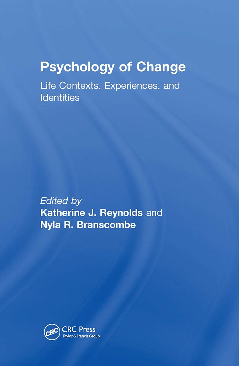 Buy Psychology of Change: Life Contexts, Experiences, and Identities โ BookShops.in