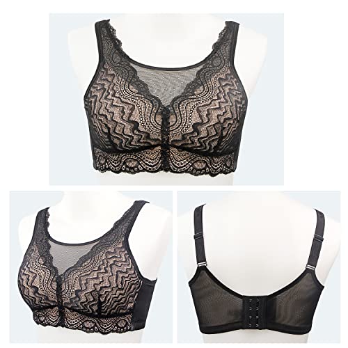 Post Mastectomy Bra for Women,Post Surgery Bra Pocket Bras Wireless Prosthetic Bras for Breast Prosthesis Breast Forms2