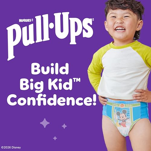 Image of Pull-Ups Boys' Potty Training Pants, Size 2T-3T Training Underwear (16-34 lbs), 23 Count