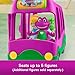 Barney’s World Preschool Toy Adventure Bus Push-Along Vehicle & Barney Figure for Pretend Play Kids Ages 3+ Years