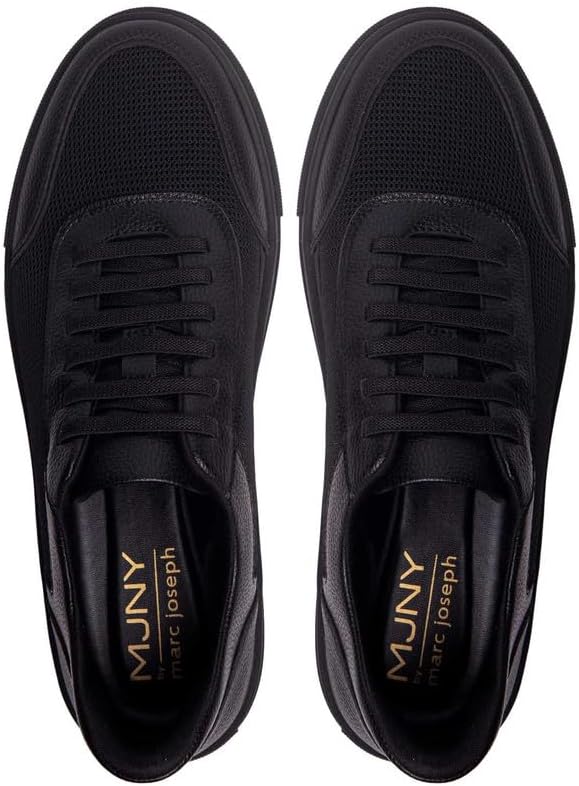 Marc Joseph New York Womens Hands Free Slip On Fashion Classic Casual Comfort Mesh Sneakers for Women Black - Image 9