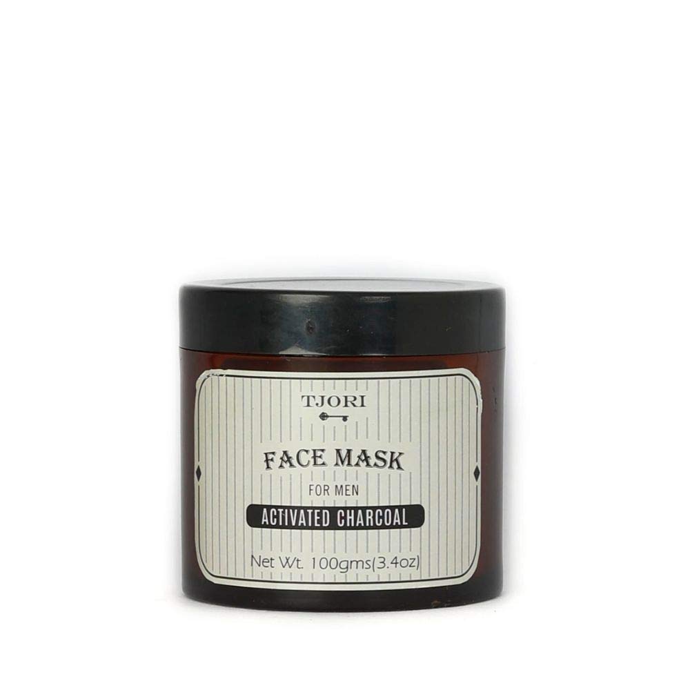 Tjori Face Mask for Men - Activated Charcoal 100 gm