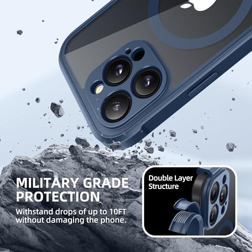 Coque iPhone 16 Pro antichoc antichoc compatible MagSafe transparente intégrale - 7