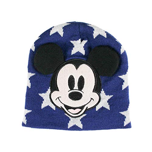 Cerdá Life'S Little Moments 2200005887 Gorro 3D Mickey-Licencia Oficial Disney, Azul, Talla Única Unisex Niños