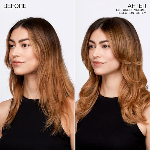 Redken Volume Injection Shampooing, léger Shampoing Volumisant pour cheveux fins, crée instantanément ascenseur et corps pour cheveux plats, sans paraben