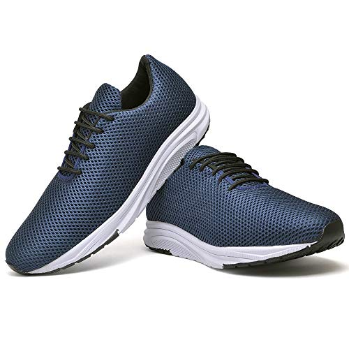 Kit Tênis Esportivo Caminhada Com Organizador, Carteira e Relógio LED Silver Masculino DUBUY 1108DB