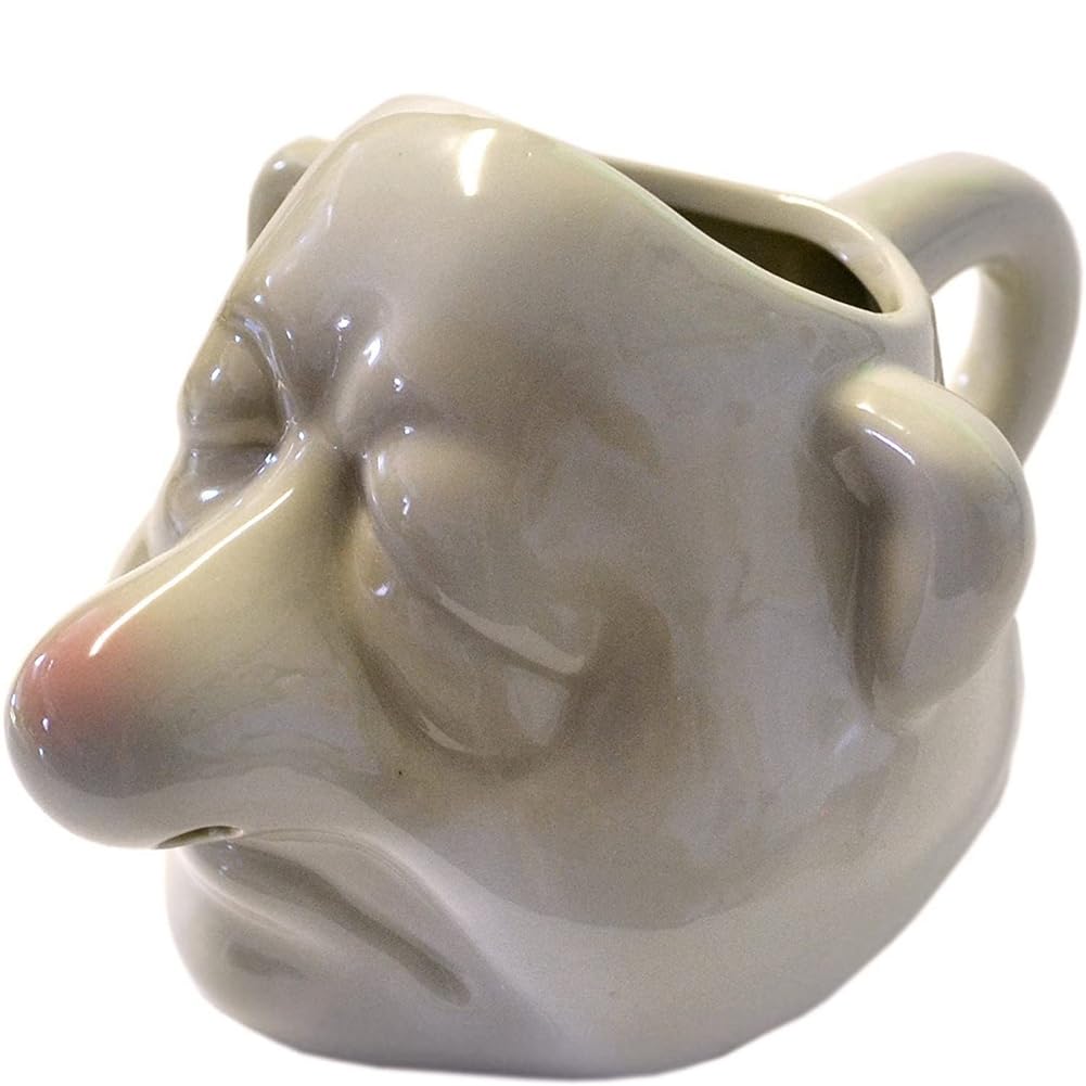Mskidand White Bogey Man Egg Separator, Nose, Ceramic Egg Yolk Separator, Gadgets For Bakery, Camping, Household