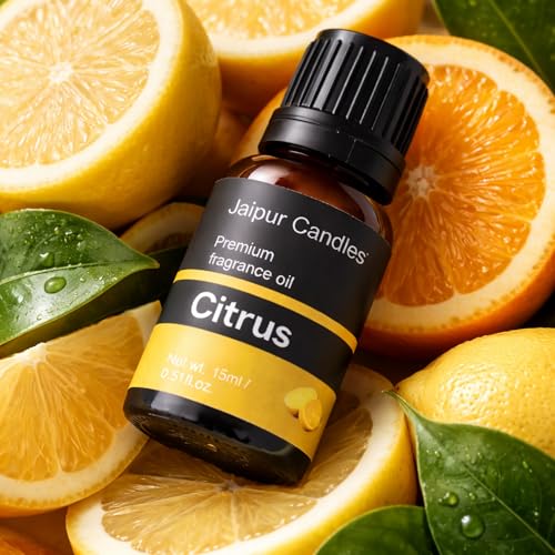 Image of Fragrance Oil | 15 ml | Aroma Oil for Home Fragrance | Best for Aromatherapy | Use in Diffusers, Candles, Air Fresheners (15ML, Citrus)