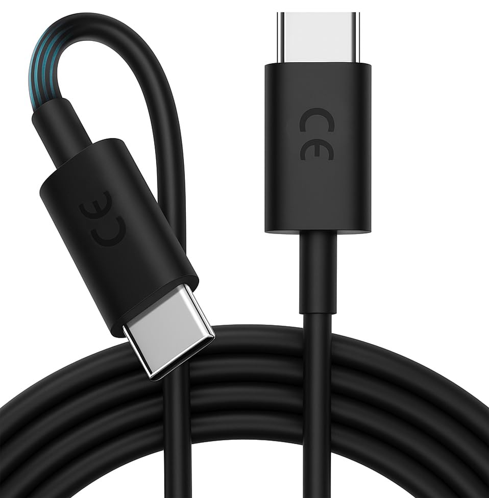 Image of Motorola Original 68W Fast Charging Type-C Cable Compatible with Moto G32, G42, G52, G72, G82, G84, G100, G200, Edge 20, Edge 30, Edge 40, Edge 50 & All Type-C Motorola Phones